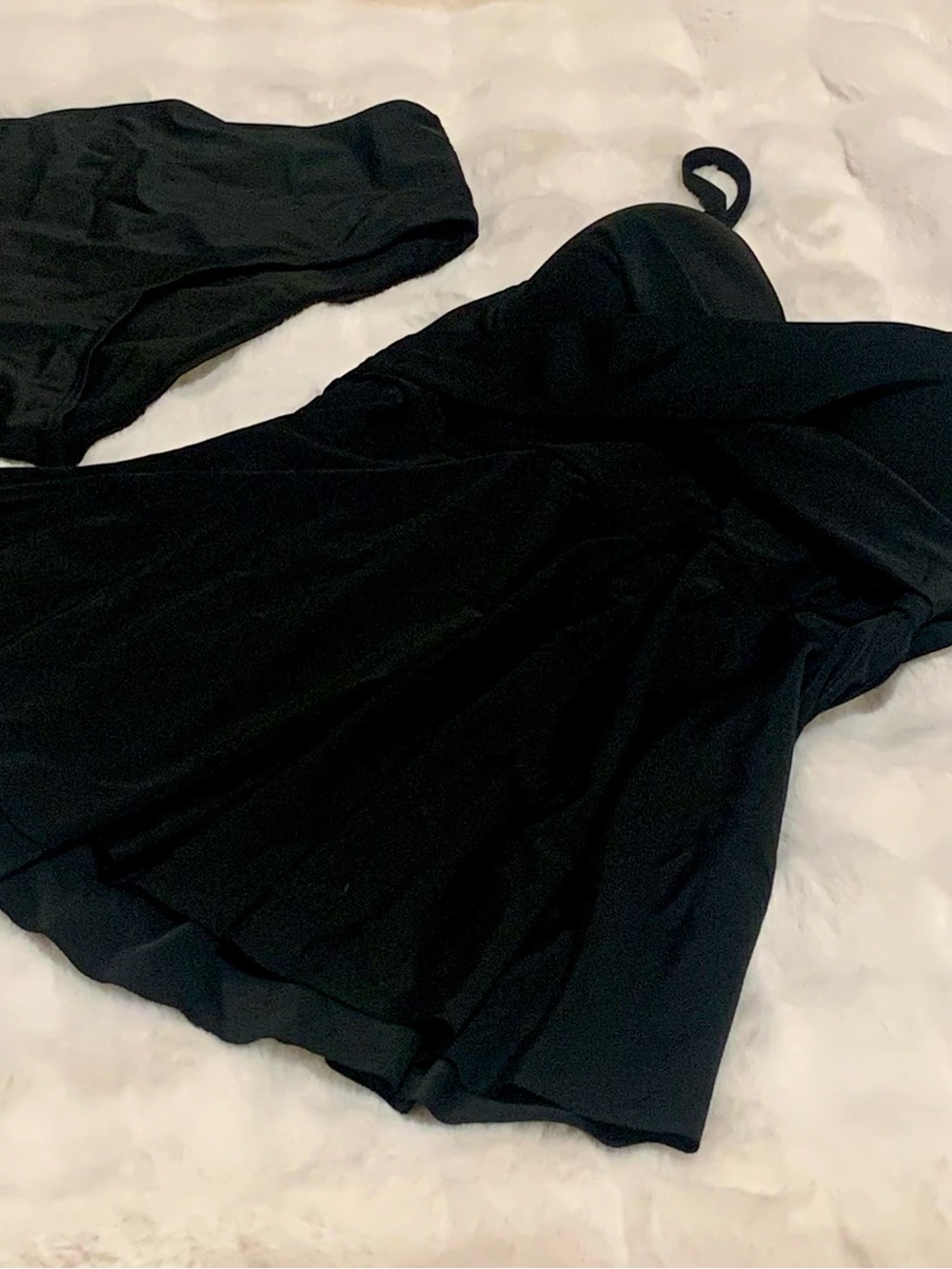 SHEIN Black Two-Piece Swim Set
